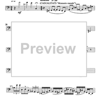 Petit quartet de corda (Little string quartet) - Cello