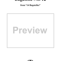 Bagatelle No. 12 "Rubato"