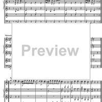 Divertimento No. 5 C Major KV187 - Score