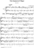 Trio Sonata in E Major  - Op. 4, No. 6 - Score