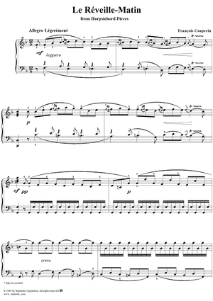 Harpsichord Pieces, Book 1, Suite 4, No. 4: Le Réveille-Matin