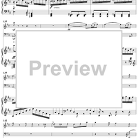 Piano Trio in D minor, Op. 49, Movt. 3 - Score