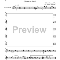 Wonderful Grace of Jesus - Trumpet 1 in B-flat