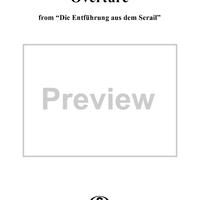 The Abduction from the Seraglio, Overture, K384