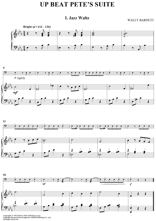 Up Beat Pete’s Suite