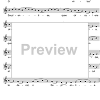 O Virtus Sapientiae-Antiphona