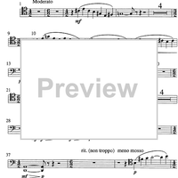 Trois Poèmes de la Renaissance - Cello