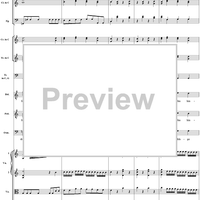 "Die Entführung aus dem Serail", Act 1, No. 7 "Marsch, marsch, marsch! trollt euch fort" - Full Score