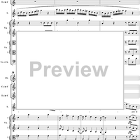 "Fra cento affanni", aria, K73c (K88) - Full Score