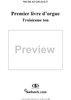Premier livre d'orgue: Troisiesme ton