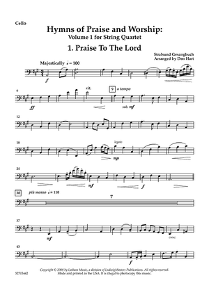 Hymns of Praise and Worship: Volume 1 - Cello
