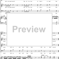 Joshua, Act 1, No. 15a "May all the host of heav'n attend him round"