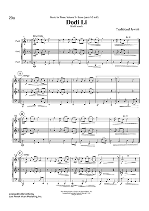 Dodi Li - Bridal march - Score