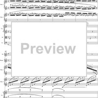 Le carnaval des animaux, No. 7: Aquarium - Score