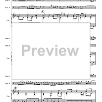 Trio Sonata I, BWV 1039 - Piano Score