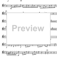 Music for the Royal Fireworks HWV 351 - Tenor Trombone