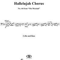 Hallelujah Chorus - Cello/Bass