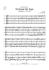 Die Kunst Der Fuge - Score