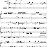 Trio Sonata in G Major  - Op. 4, No. 10 - Score