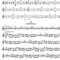 Suite for string orchestra and percussion - Violin 2