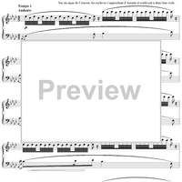 Sylvia, Act 3, No. 15b: Barcarolle - Piano Score