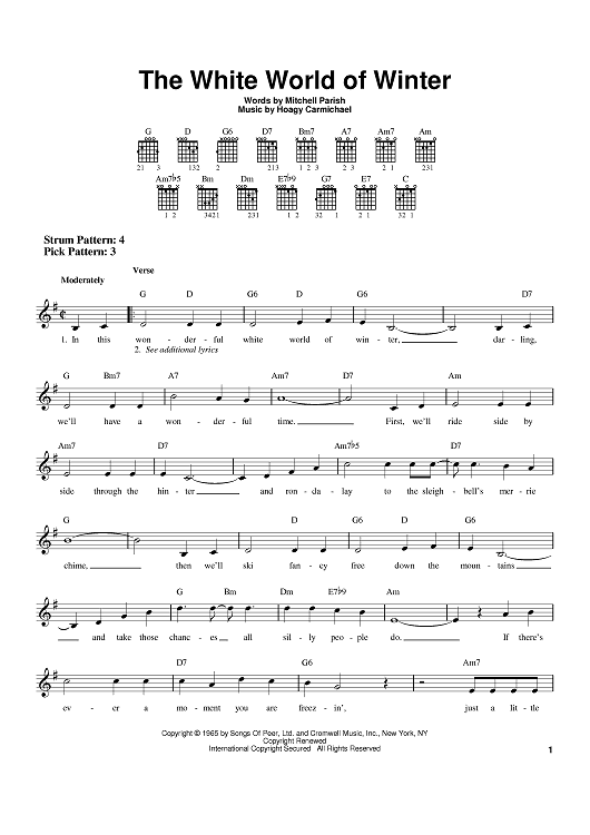 The White World Of Winter