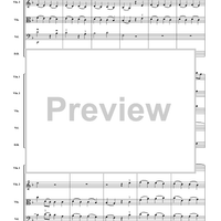 Overture and Bourrée from Il Pastor Fido - Score