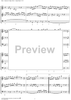 Trio Sonata in C major, movt. 4  - BWV1037 - Score