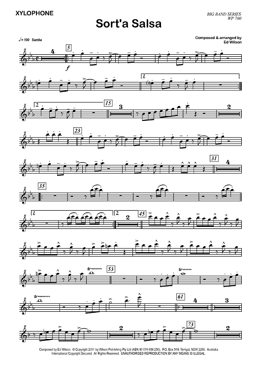 Sort's Salsa - Xylophone