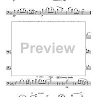 Three Christmas Carols - Trombone 1