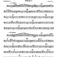Donut Etudes: Coordination Studies, Volume 1 - Trombone 4