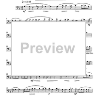 Praeludium IV Op.46d - Trombone 1