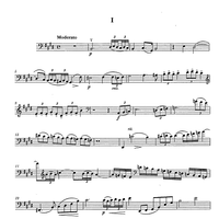 Quatre Caprices - Double Bass
