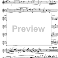 Caproccio alla camera - Oboe