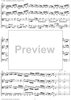 Brandenburg Concerto No. 3 in G Major - Score