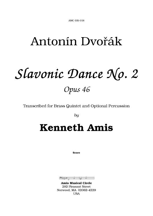Slavonic Dance No. 2, Op. 46 - Introductory Notes