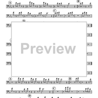 Donut Etudes: Coordination Studies, Volume 2 - Trombone 1