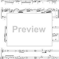 Flute Sonata no. 4 in C major (BWV1033)