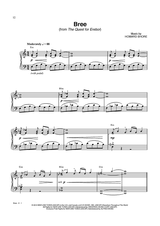 Bree (from The Quest For Erebor)