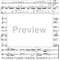 Piano Quintet in B-flat Major, Movement 1 - Piano Score