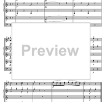 Divertimento No. 6 C Major KV188 - Score