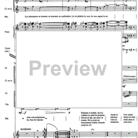 Sylvie et le paon - Score