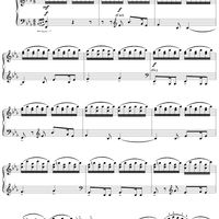 Sylvia, Act 1, No. 3: Les Chasseresses - Piano Score