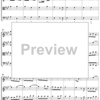 Sonata No. 3 in A major - Score