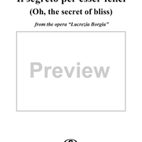 Il segreto per esser felici