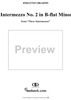 Intermezzo No. 2 in B-flat Minor  from Three Intermezzos, Op. 117