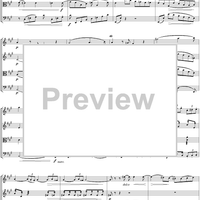 String Quartet No. 2, Movement 2 - Score