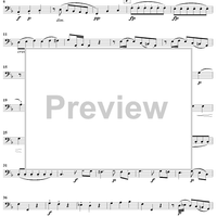 String Trio in B-Flat Major, Op. 1, No. 5 - Cello