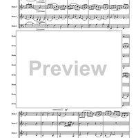 Holiday Treats, Volume 1 - Score