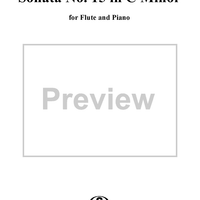 Sonata No. 15 in C Minor - Piano